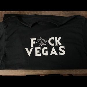 Men’s San Jose Sharks F🦈CK VEGAS t-shirt